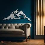 Mountain Metal Wall Art | Home and office Decoration Gift