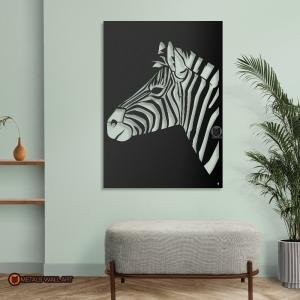 Zebra Metal Wall Art | Home and office Decoration Gift