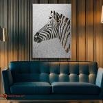 Zebra Metal Wall Art | Home and office Decoration Gift