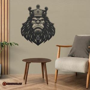 Gorilla Metal Wall Art | Home and office Decoration Gift