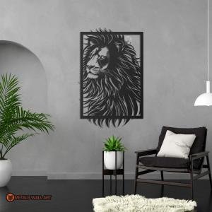 Lion Metal Wall Art | Home and office Decoration Gift