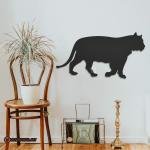Wild Cat Metal Wall Art | Home and office Decoration Gift