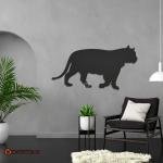Wild Cat Metal Wall Art | Home and office Decoration Gift