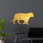 Wild Cat Metal Wall Art | Home and office Decoration Gift