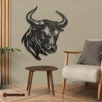 Buffalo Web Metal Wall Art | Home and office Decoration Gift