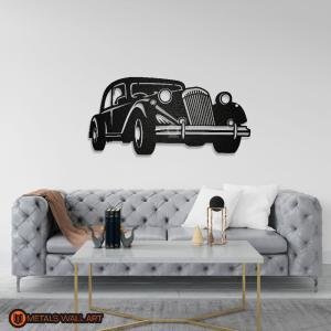 1940's with our Metal Classic Car Wall Art | Home, Garage and Office Decoration Gift