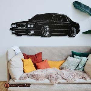 BMW Modified Car Metal Wall Art | Home, Garage and Office Decoration Gift