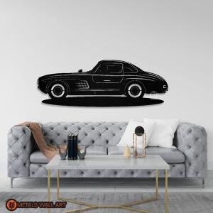 Old Mercedes SLR Metal Car Wall Art | Home, Garage and Office Decoration Gift