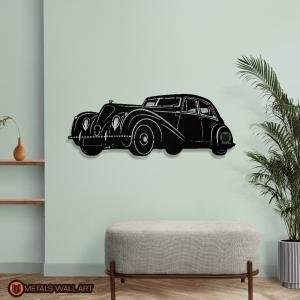 1961 Rolls-Royce Metal Classic Car Wall Art | Home, Garage and Office Decoration Gift