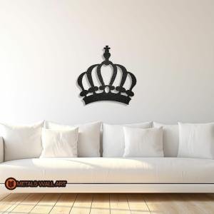 Metal Crown Wall Art | Decoration Gift for Christian, Church, Catholic, Orthodox, Protestant
