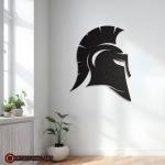 Authentic Metal Roman Helmet Wall Art | Historical Armor Collection