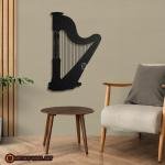 Metal Harp Wall Art | Home and office Decoration Gift