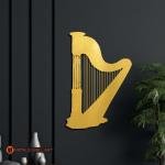 Metal Harp Wall Art | Home and office Decoration Gift