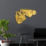 Metal Binoculars Wall Art | Home and Office Decoration Gift