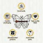 Geometric Butterfly Metal Wall Art | Home and office Decoration Gift