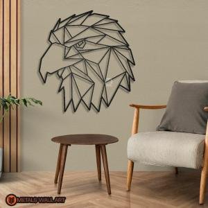 Geometric Eagle Metal Wall Art | Home and office Decoration Gift