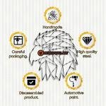Geometric Eagle Metal Wall Art | Home and office Decoration Gift