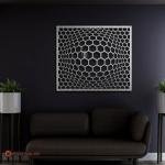 Square Infinity Shape Metal Wall Art | Home and office Decoration Gift
